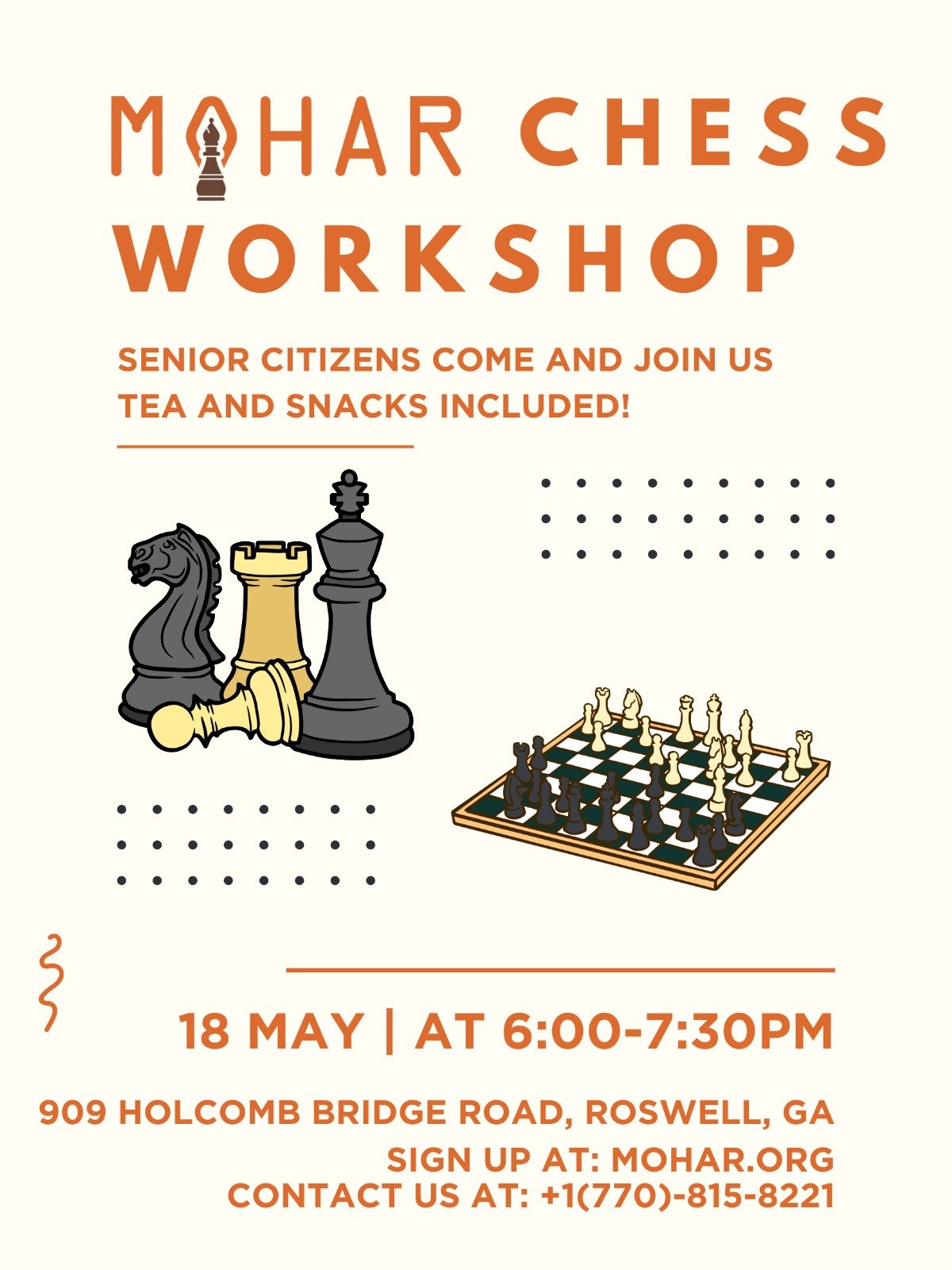 Senior Chess Workshop